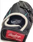 Rawlings Youth Baseball Gloves 5 yr T-ball Black Playmaker 11  Glove Black teal