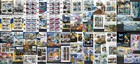 Military  War - 155 Diff  Mini   Souvenir Sheets Cto Lot Free Shipping  155-cto