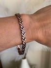 Swirl Pure Copper Magnetic Bracelet Women Balance Arthritis Pain Relief Energy  