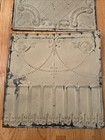 Antique Metal Tin Ceiling Tile 24 x 24  Architectural Salvage Painted Set Of 3