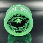 Duncan Butterfly Yoyo Translucent Green Fluorescent Very Good Condition C Pix
