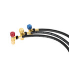 Malcoedge Ss7214 Safe Seal 3-piece Hvac Hose Set   72 Inch With 1 4 Sae