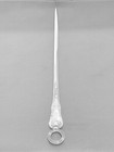 Hourglass Pattern George Iv Silver Meat Skewer