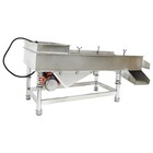 Open Box-110v 0 5mmscreen Linear Vibrating Screen Stainless Steel Sifter Shaker