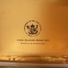 1975 Cook Islands 7-coin Proof Set Minted At Franklin Mint With Ogp And Coa  