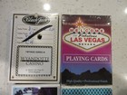 4 Decks Of Used Playing Cards 4 Queens Mill Wyandotte  free Las Vegas Poker Chip
