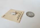 New Hagen Renaker Vintage Figurine Tiny Gray Field House City Mouse
