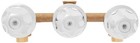 Kingston Brass Ef110 Saloon 3-handle Tub   Shower Faucet  5   Polished Chrome