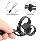 15 Pin Sata  Splitter 1 To5 Hard Drive Hdd Ssd  Supply Cable Cord Extension2310