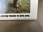 1973 Vietnam War Us Army Recruitment Standee Cardboard Fort Bragg Airborne