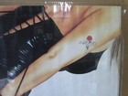 Bondage Leather Pop Art Vintage Poster Girl 21666