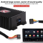 4 X 80w Electric Car Dsp Amplifier High Fidelity Booster For Android Navigation