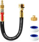 Rv Winterizing Kit 16 Sprinkler Kit  3 4 Blowout Adapter  Shut Off Vcolor  Black