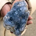 500g Natural Blue Celestite Geode Quartz Crystal Mineral Specimen Healing Reiki
