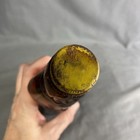 Amber Glass Mrs Butterworth Bottle 8 5  Vintage Syrup Jar No Chips Or Cracks