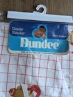 Vintage 1980s Dundee Teddy Bear Diaper Stacker New Old Stock