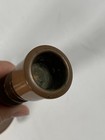 Pair Antique Solid Copper Candle Holders Chamber Candlestick Very Heavy 