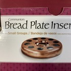 Communion Remembrance Ware Bronze Bread Plate Insert For Small Group Communion