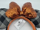 Disney Parks Mickey Minnie Mouse Ear Headband Thanksgiving Holiday Plaid New