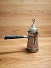 Rare Antique Islamic Ottoman Silver Dallah - Bedouin Arabic Coffee Pot Cezve - J