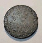 1794 Fm  Mexico 8 Reales Charles Iiii  World Silver Coin