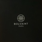 Bolvaint Paris Gold Polished Full Hunter Quartz Pocket Watch White Dial Box