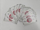 Vintage Lot Of 100 Iron City Unused Beer Bottle Neck Labels  Pittsburgh  Pa 