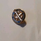 Vintage 10k Gold Knights Of Pythias 25 Year Veteran Lapel Pin