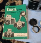 Exakta Vx Ihagee Dresden 35mm Camera W multiple Lenses Untested 