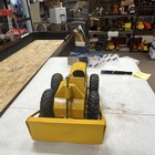 Vintage Nylint Yellow Pressed Steel Construction Vehicle Toy