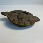 Vintage Wwii Eagle Plaque 1941 1945 Solid Brass Wall Decor