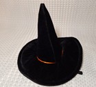 Halloween Witch Pointed Black Hat Dog Cat Pet Costume Dress Up