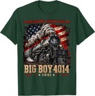 Big Boy 4014 Vintage Steam Locomotive Railroad Train Engine T-shirt