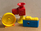 Trio Of Vintage 1989   1991   1993 Mcdonald s Happy Meal Toy Lot