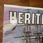 Heritage Us Navy Recruiting Poster Government Printing Office Rad 74715 Vtg 1973