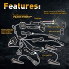 For 2015  Kawasaki Mule Pro Fxt  dxt  dx  fx Utv Turn Signal Kit W triangle Leds