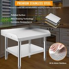 Stainless Steel 60 X 30 X 24 Inch Equipment Grill Table For Kitchen   Restaurant