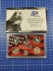 2004 United States Mint Silver Quarter Proof Set With Box And Coa