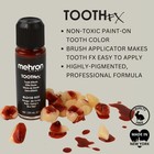 Mehron Makeup Tooth Fx With Brush   25 Ounce   blood Red 