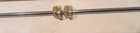 Clip Round Gold Earring Double C Zircon - 925 Silver