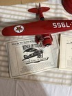 Wings Of Texaco Airplanes 1929 Lockheed   1930 Mystery Ship W  Boxes Coa   Lamp