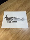Vintage New Old Stock 1979 J  Batchelor Time Life Books Wwll Airplane Prints Kg