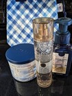 Bath   Body Works  4 Pcs  3 Wick Candle  8 Oz Foam Soap  8 Fl Oz Body Mist   Bag