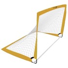 Rhino Flex 4 x 3  Portable Soccer Goal By      Durable  Lightweight  Yellow