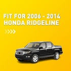 New For 2006-14 Honda Ridgeline Console Lid Armrest   Door Panel Cover Gray Set