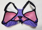 Pink By Victoria s Secret M  a-c  Ultimate Lightly Lined Sports Bra Purple Black