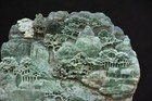 16  Chinese Natural Dushan Jade Carved Landscape Mountain Tree House Statue
