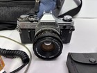 Canon Ae-1 Camera Lot With Canon Zoom  Prime Lens Fd 80-200 Mm