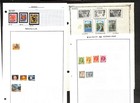 Rhodesia Stamp Collection 6 Pages 1890-1966  bi 