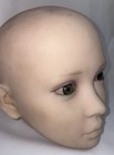 Silicone Head Green Eyes See Description